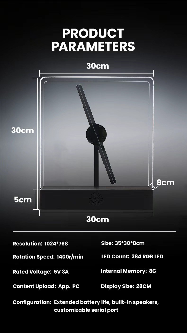 P30S Desktop Hologram Display