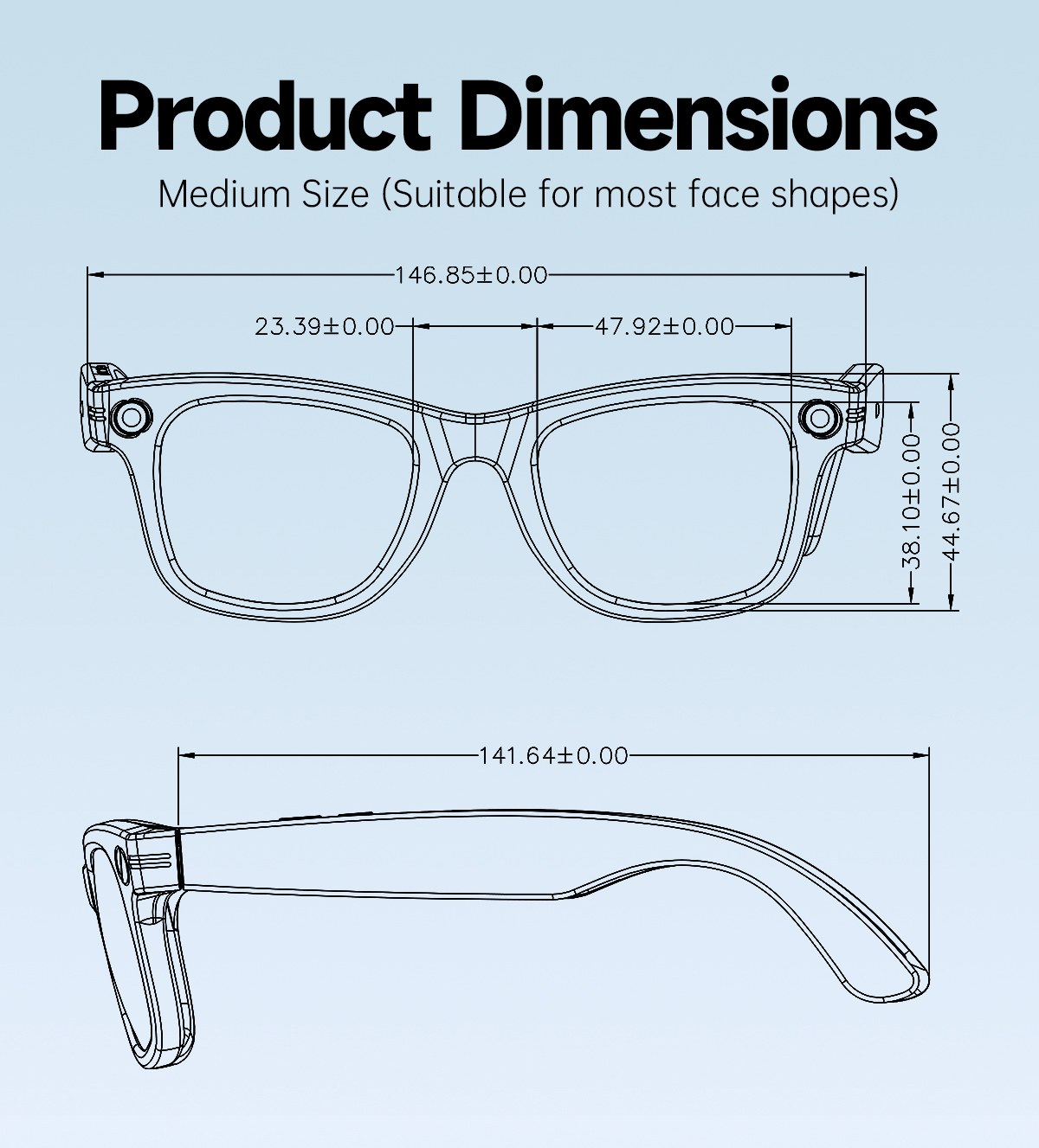 W620 AI Smart Camera Glasses